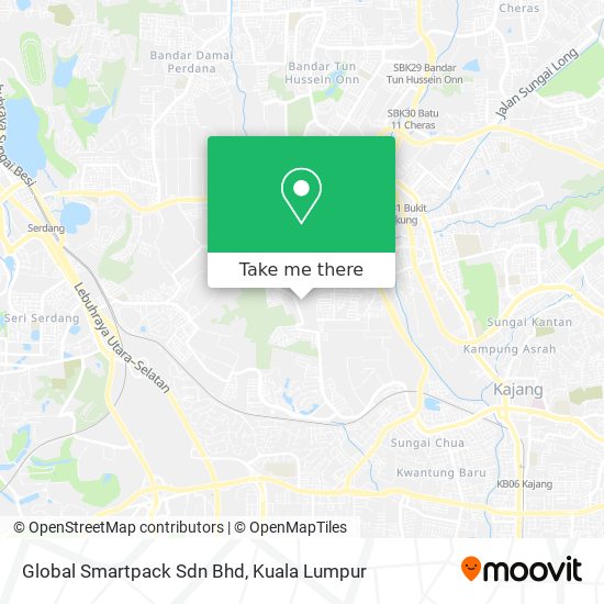 Global Smartpack Sdn Bhd map
