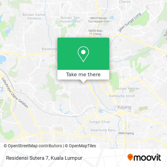 Peta Residensi Sutera 7