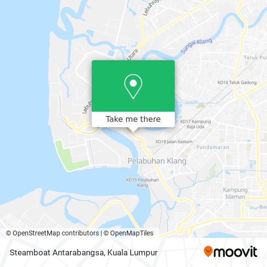 Steamboat Antarabangsa map