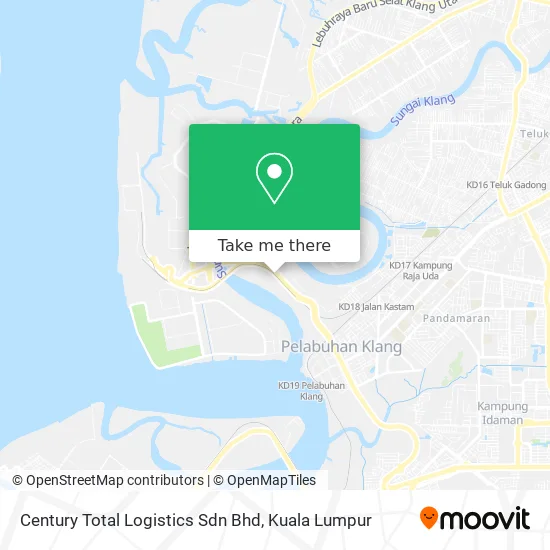 Century Total Logistics Sdn Bhd map