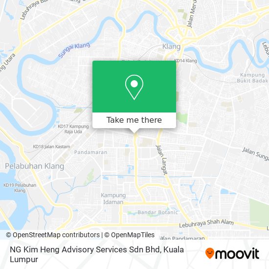 Peta NG Kim Heng Advisory Services Sdn Bhd