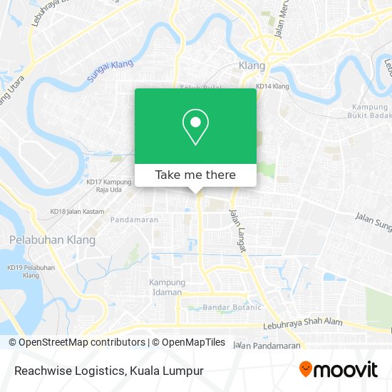 Reachwise Logistics map