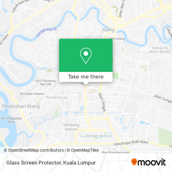 Glass Screen Protector map