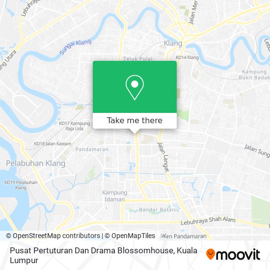 Pusat Pertuturan Dan Drama Blossomhouse map