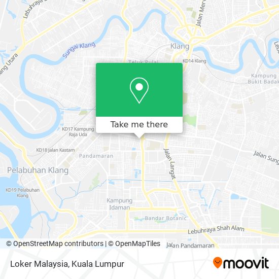 Loker Malaysia map
