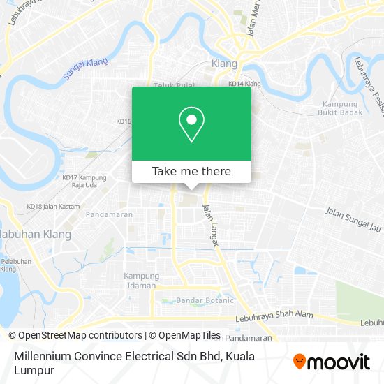 Millennium Convince Electrical Sdn Bhd map