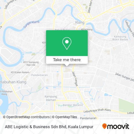 ABE Logistic & Business Sdn Bhd map