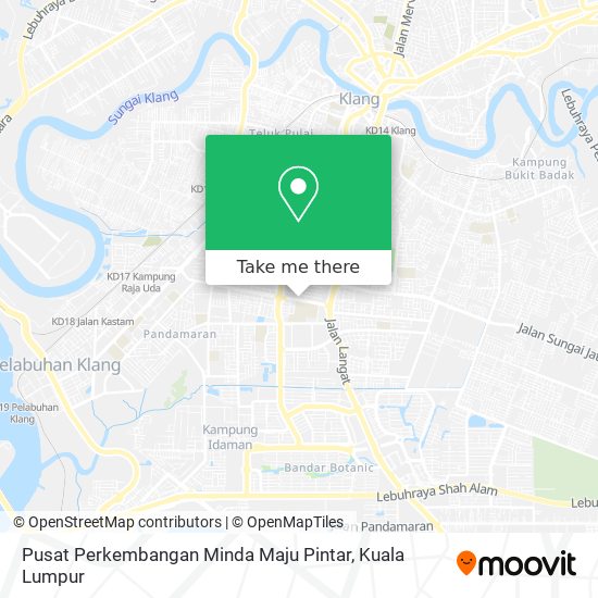 Pusat Perkembangan Minda Maju Pintar map