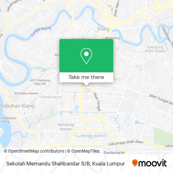 Sekolah Memandu Shahbandar S/B map