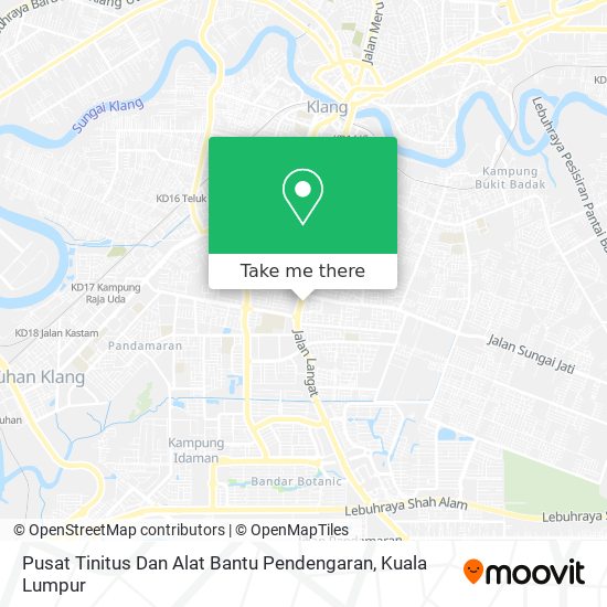 Peta Pusat Tinitus Dan Alat Bantu Pendengaran