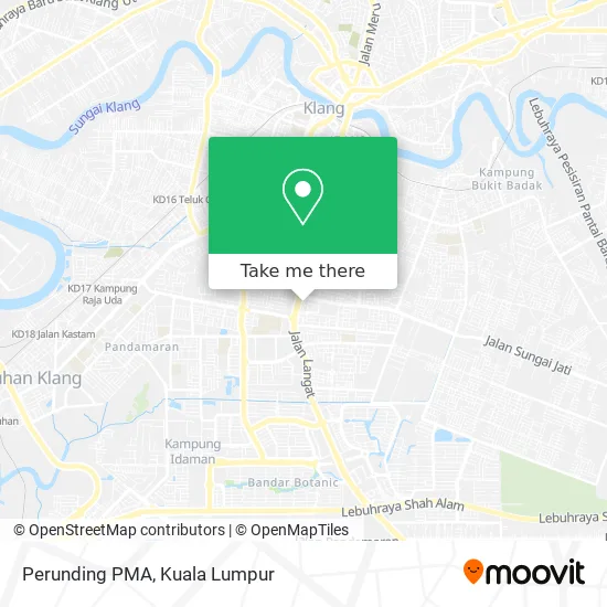 Perunding PMA map
