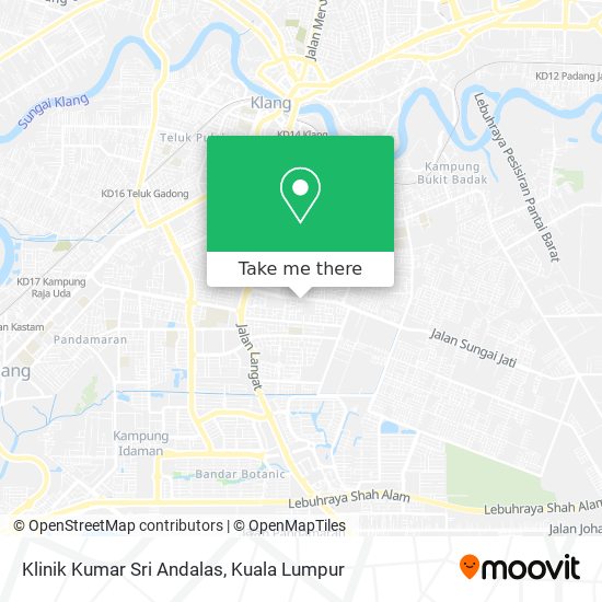 Peta Klinik Kumar Sri Andalas