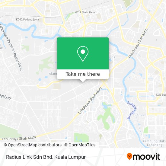 Radius Link Sdn Bhd map