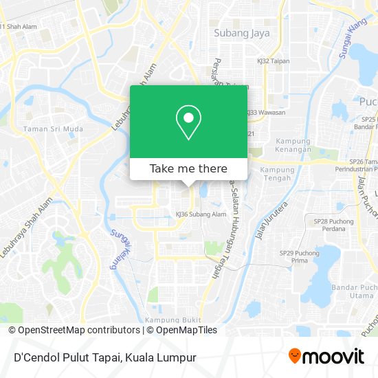 Peta D'Cendol Pulut Tapai