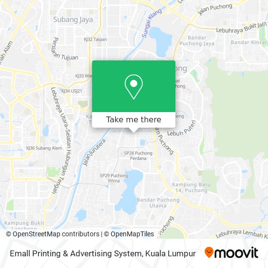 Emall Printing & Advertising System map