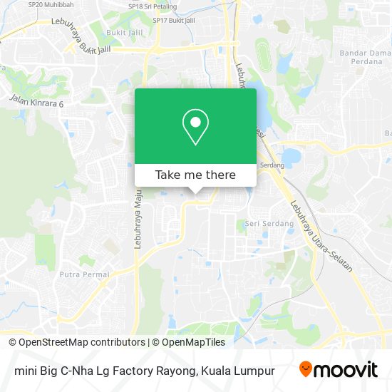 mini Big C-Nha Lg Factory Rayong map