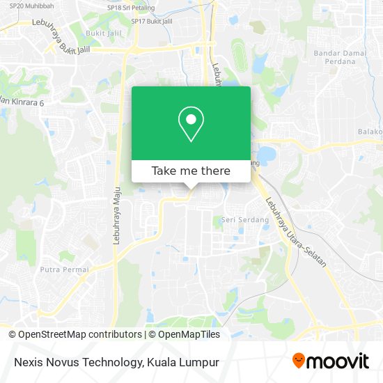 Nexis Novus Technology map