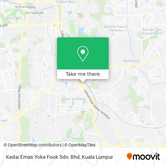 Kedai Emas Yoke Fook Sdn. Bhd map