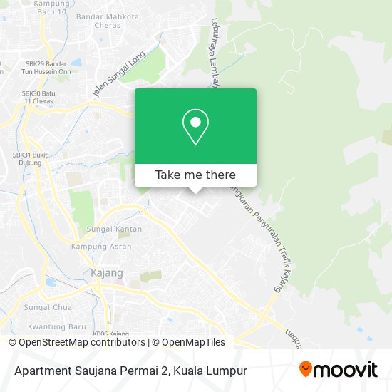 Apartment Saujana Permai 2 map