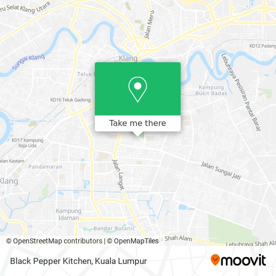 Black Pepper Kitchen map