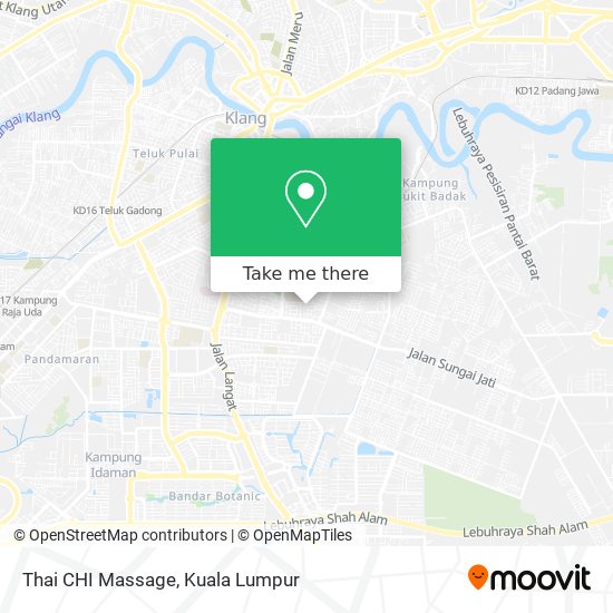Thai CHI Massage map