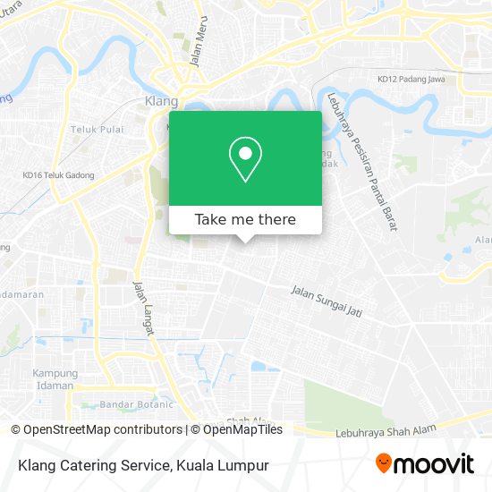 Klang Catering Service map