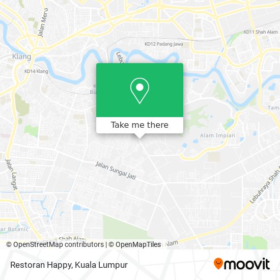 Restoran Happy map