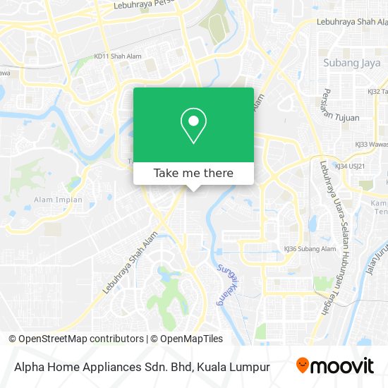 Alpha Home Appliances Sdn. Bhd map