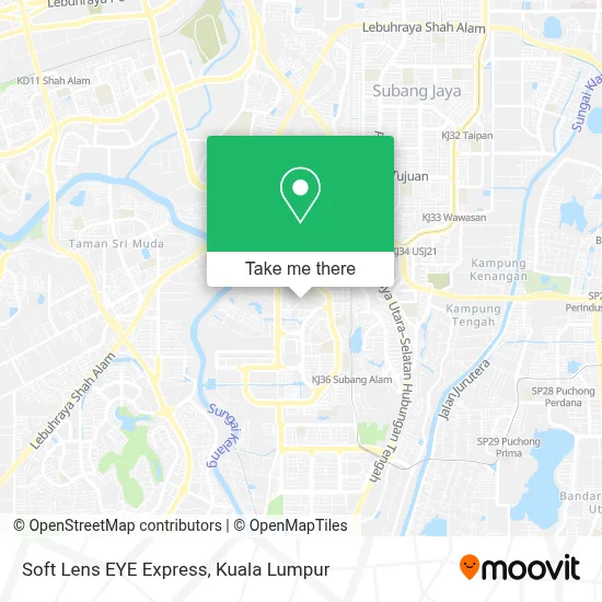 Soft Lens EYE Express map