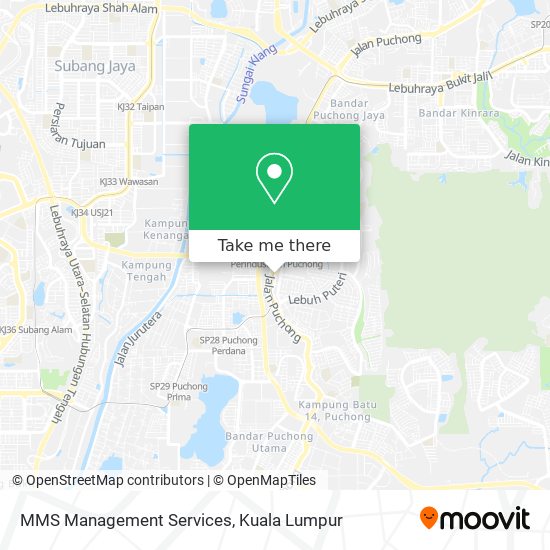 MMS Management Services map