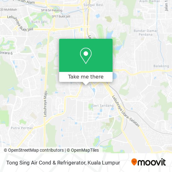 Tong Sing Air Cond & Refrigerator map