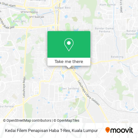 Kedai Filem Penapisan Haba T-Rex map