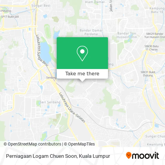Perniagaan Logam Chuen Soon map