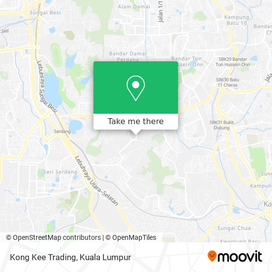 Kong Kee Trading map