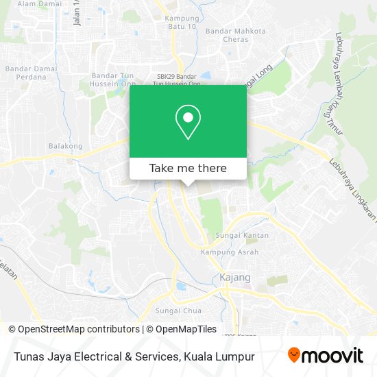 Tunas Jaya Electrical & Services map