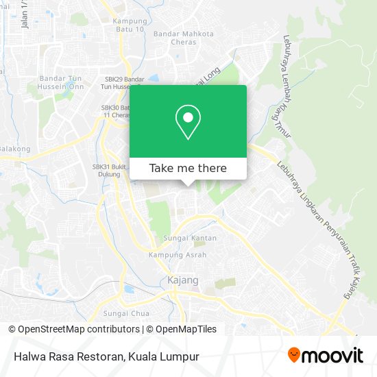 Halwa Rasa Restoran map