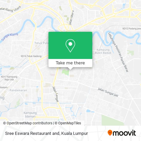 Sree Eswara Restaurant and map
