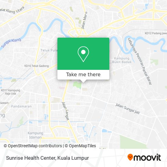 Sunrise Health Center map