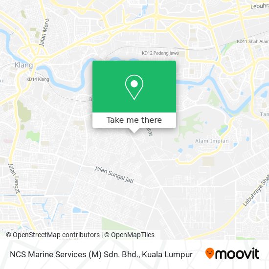 NCS Marine Services (M) Sdn. Bhd. map