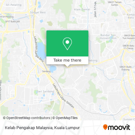 Peta Kelab Pengakap Malaysia