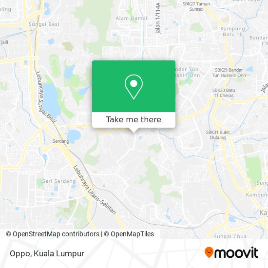 Oppo map