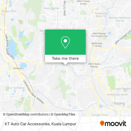 KT Auto Car Accessories map