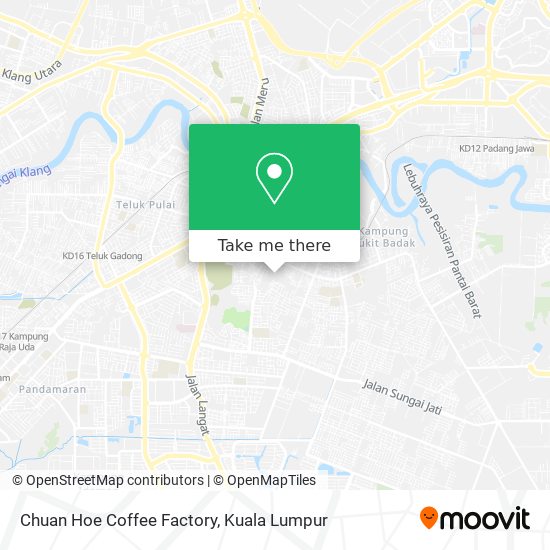 Peta Chuan Hoe Coffee Factory