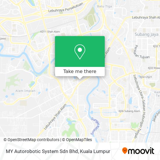 Peta MY Autorobotic System Sdn Bhd