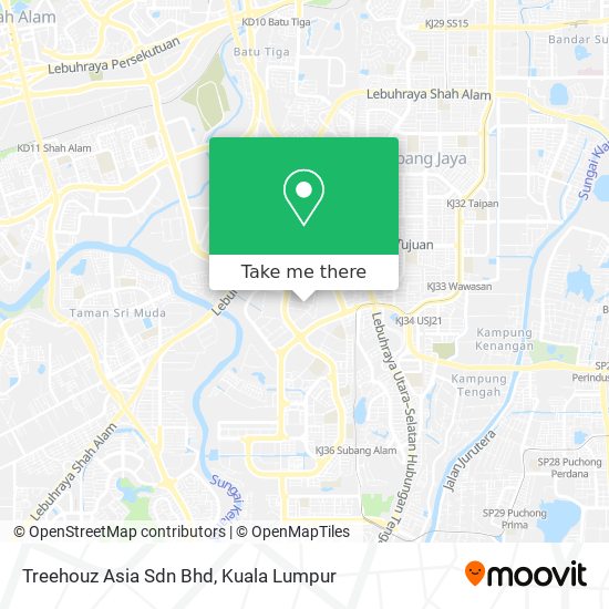 Treehouz Asia Sdn Bhd map