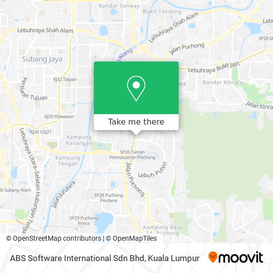 ABS Software International Sdn Bhd map