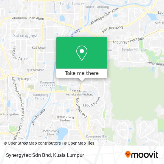 Synergytec Sdn Bhd map