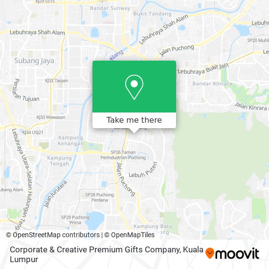 Corporate & Creative Premium Gifts Company map