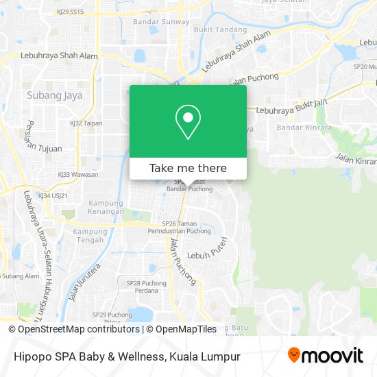 Hipopo SPA Baby & Wellness map