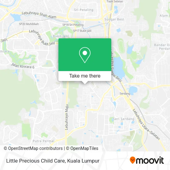 Little Precious Child Care map